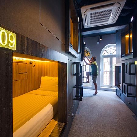 Cube Boutique Capsule Hotel At Chinatown Singapur Exterior foto